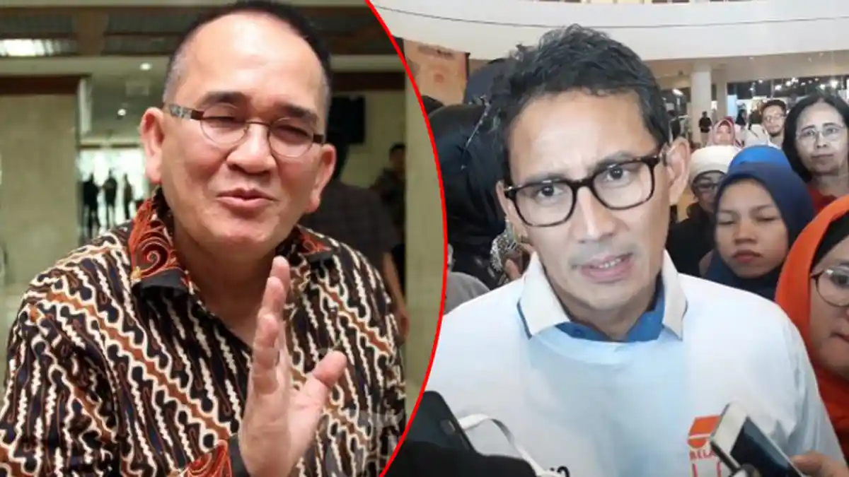 Bahas Chicken Rice, Ruhut Sitompul Ragu Sandiaga Uno Cinta Indonesia: Kau Anggap Hidup Ini Sandiwara