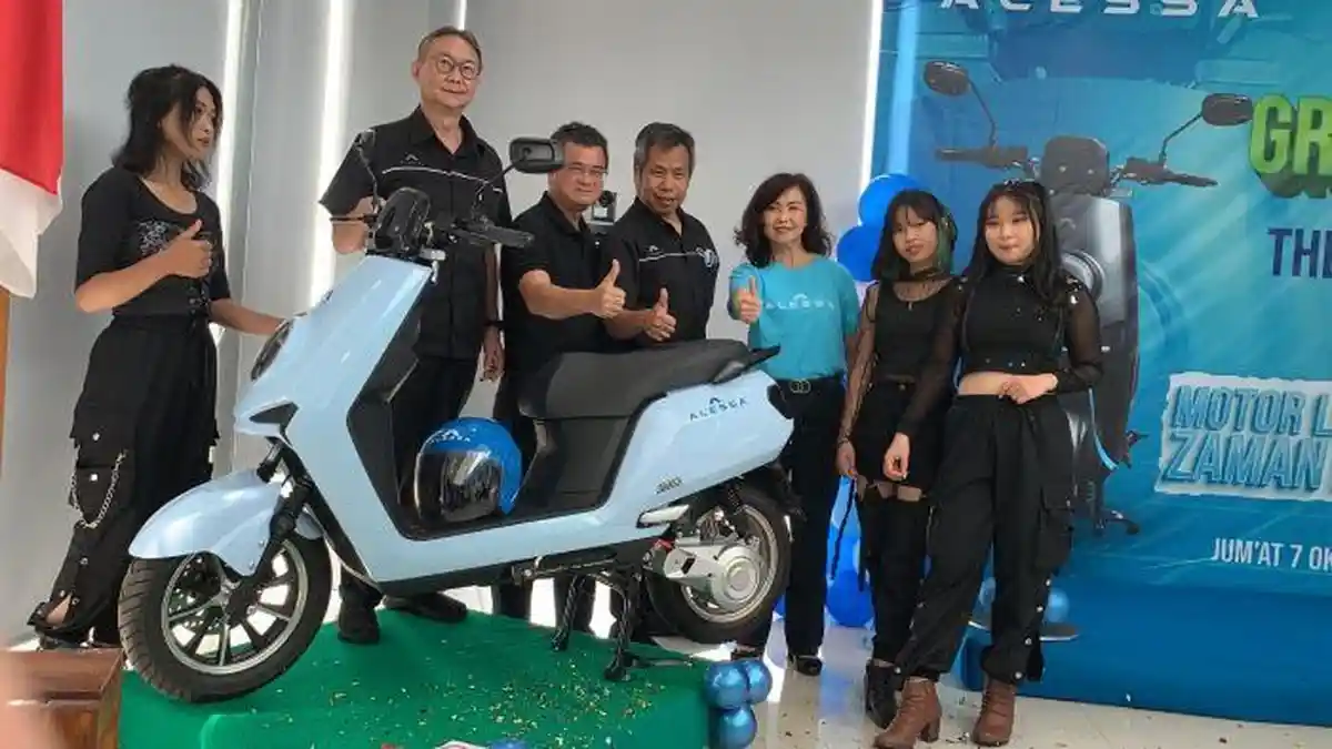 ALESSA Motor Listrik Ramah Lingkungan, Asli Produk Dalam Negeri