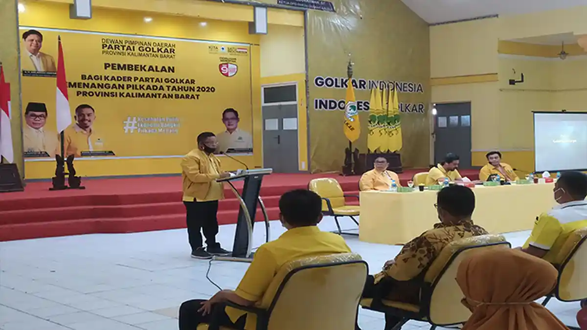 Ketua Bappilu Golkar Kalbar : Jangan Menjadi Kader 'Cengeng'