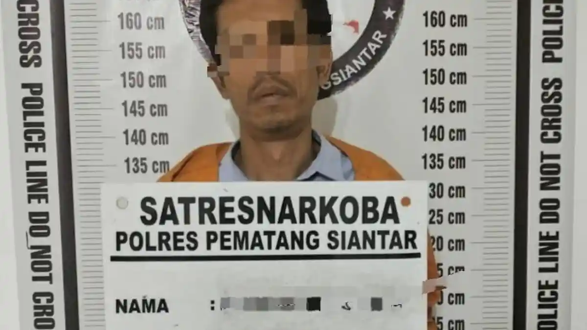 Pria Pemilik Sabu 1,38 Gram di Jalan Seram Ditangkap Polres pematangsiantar