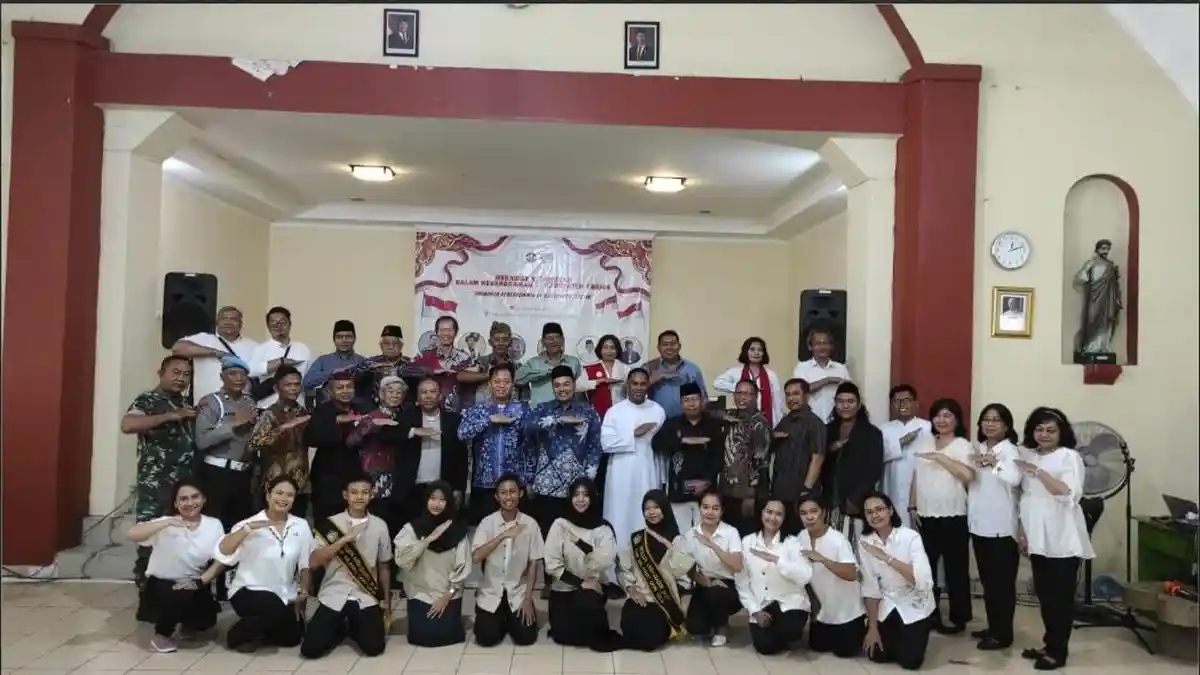 Perkuat Kerukunan, Tokoh Lintas Agama di Gresik Gelar Dialog Kebangsaan