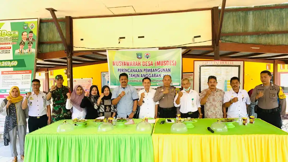 Gelar Musyawarah Desa, Ini Harapan Kades Baring