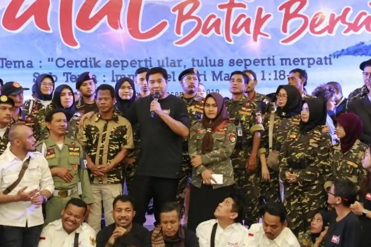 Natal Batak Bersatu Persembahkan Bantuan untuk Perjuangan Palestina