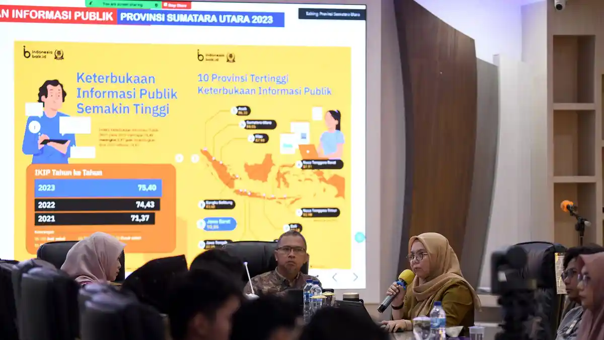 Plt Kadis Kominfo Sumut Buka Rakor PPID, Optimalkan Pelayanan Informasi