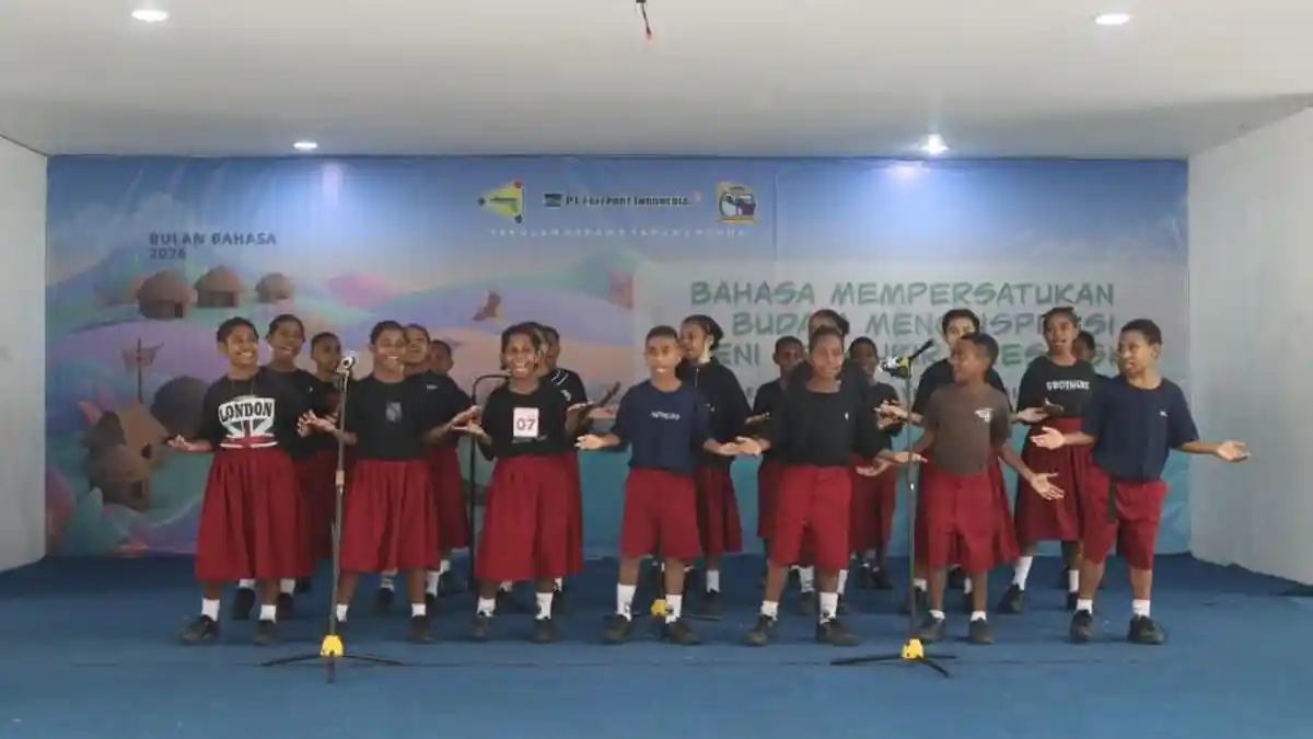 SATP Mimika Gelar 16 Lomba Bahasa dan Seni Peringati Bulan Bahasa 2026