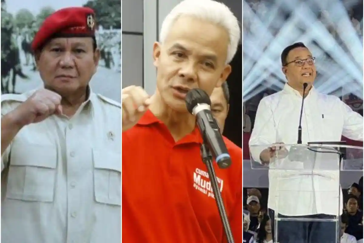 18 Survei Terbaru Capres 2024: Prabowo Unggul 14, Ganjar 4, Anies 0