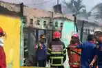 Kebakaran di RT 13 The Hok Kawasan Beringin Jambi Diduga Akibat Kebocoran Tabung Gas