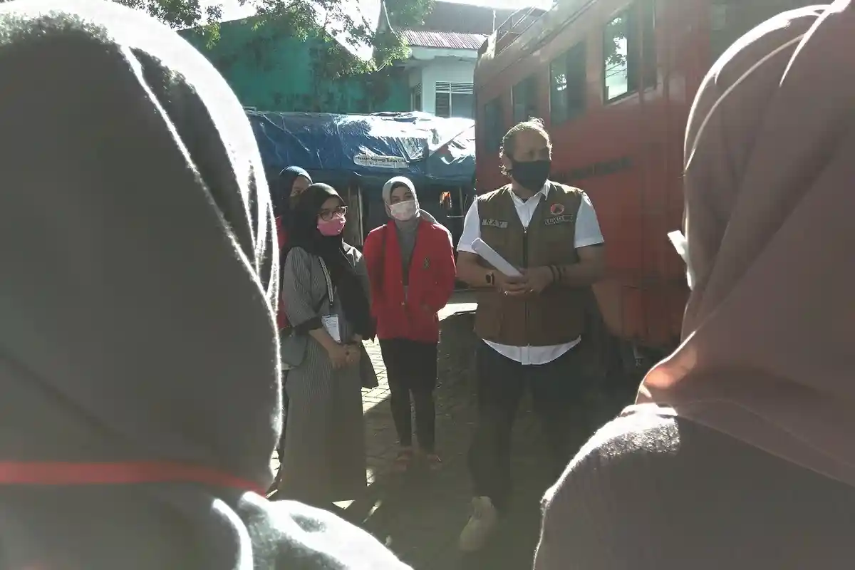 KKN di Bone, Mahasiswa Unhas Diminta Edukasi Pentingnya Protokol Kesehatan