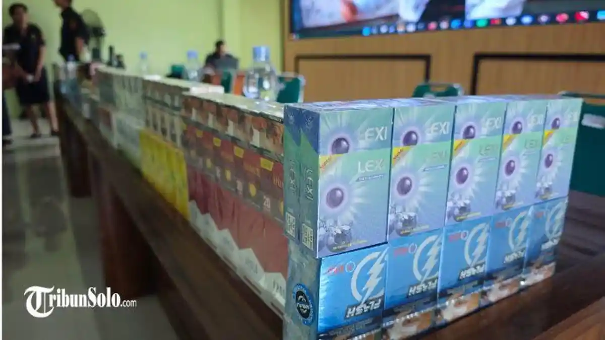 Rokok Ilegal Makin Marak di Solo, 9 Bulan Sitaan di 2026 Sudah Tembus ...