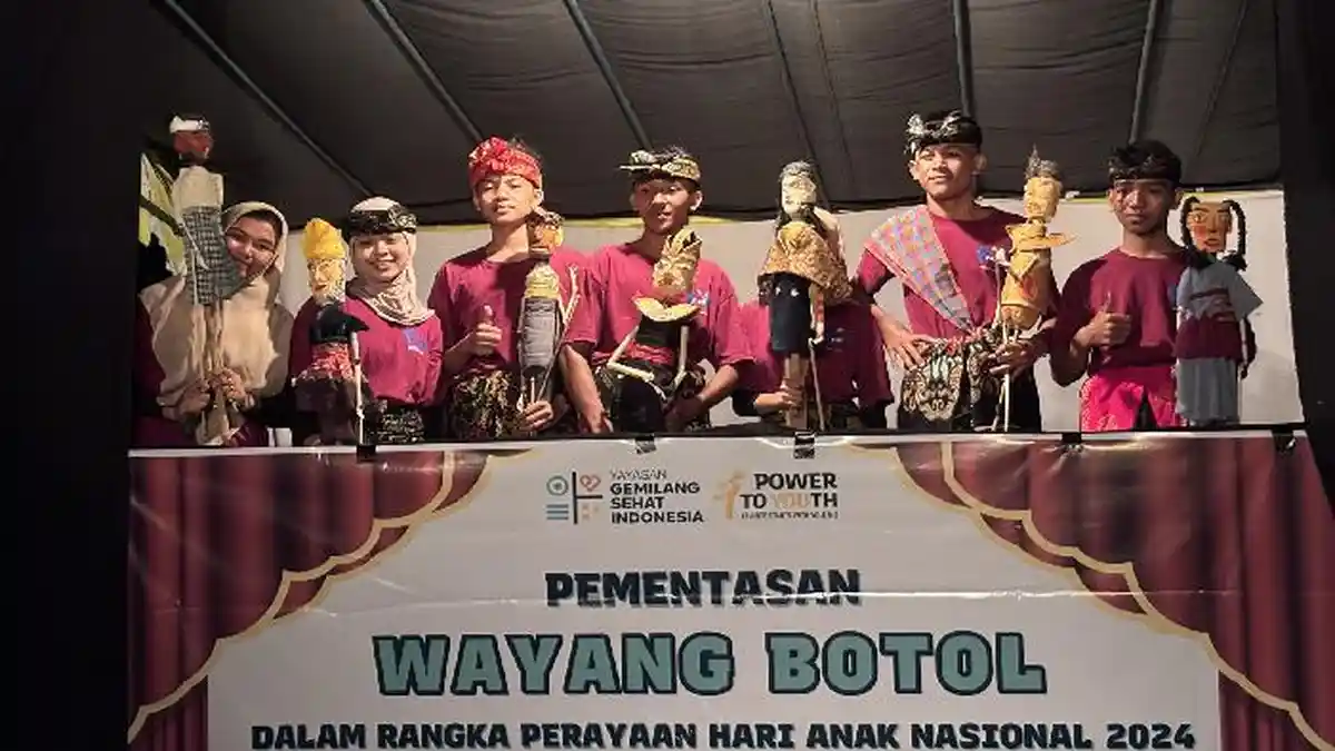 Pementasan Wayang Botol, Kampanye Cegah Pernikahan Anak dan Pesan Menjaga Lingkungan