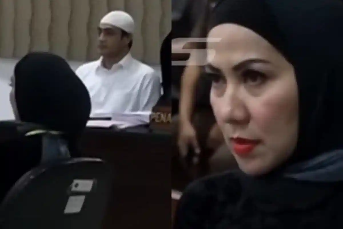 Bertemu Saat Sidang, Venna Melinda Hindari Tatap Muka dengan Ferry Irawan