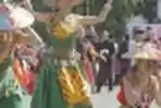 Tarian Kolosal Sambut HUT Kota Samarinda ke-352