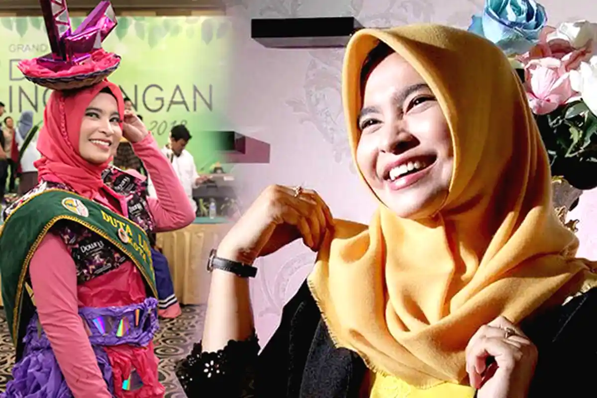 KISAH Cewek Cantik Asal Pekanbaru Jadi Duta Lingkungan, Belajar Membuat Pupuk Kompos dari Sampah