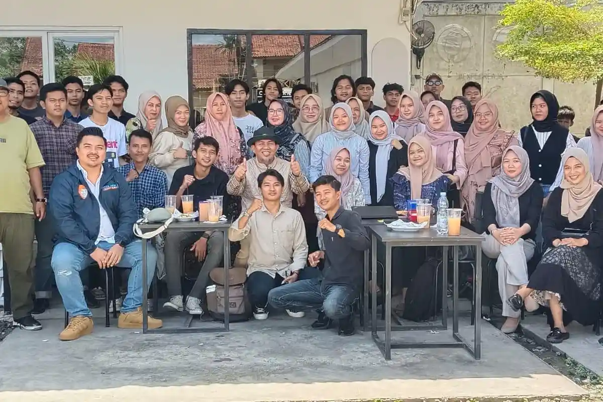 Milenial Membakar, Ini Isi Obrolan Menarik Saat Bacawako H Abdul Rahman Diskusi dengan Milenial