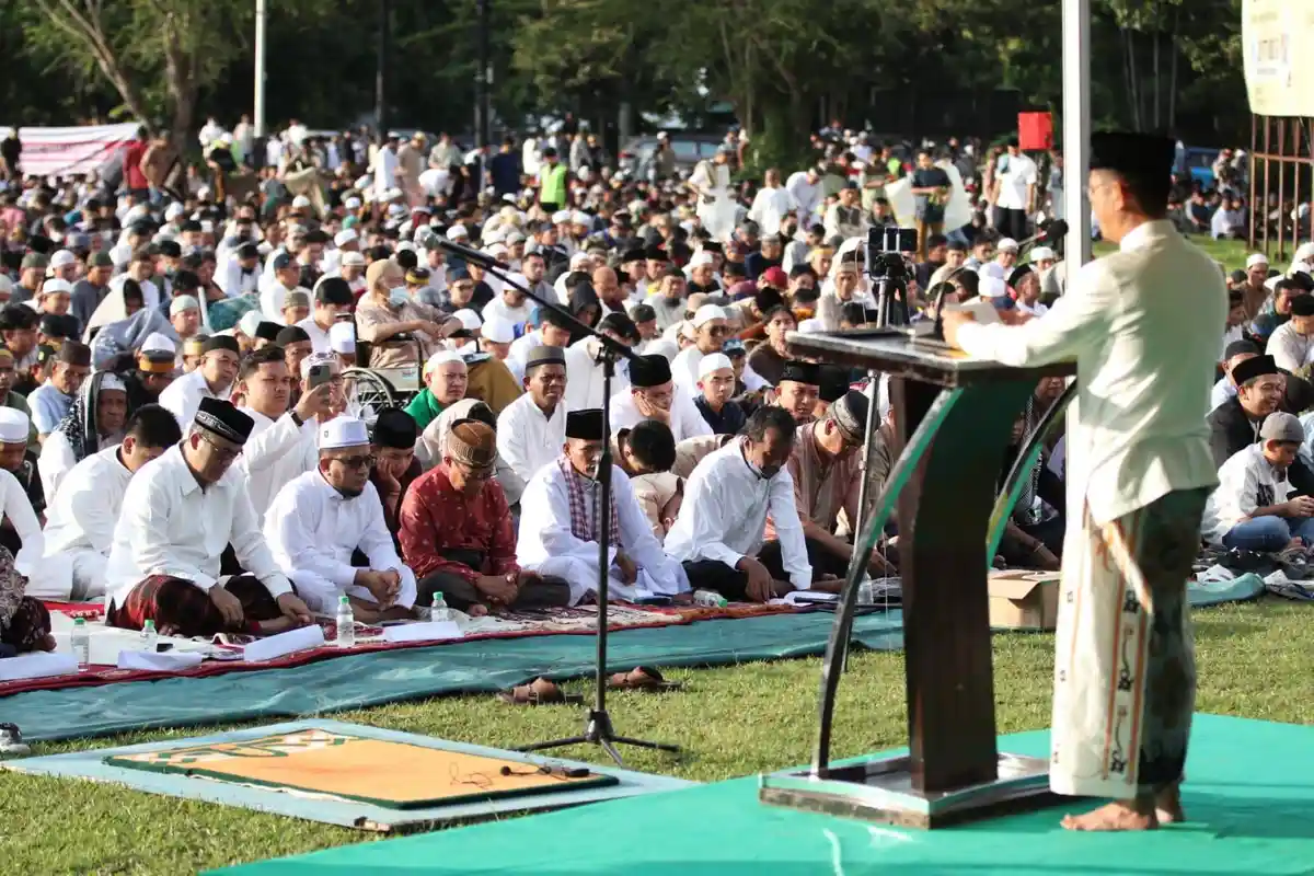 Contoh Khutbah Idul Fitri 2024 Singkat yang Membuat Jamaah Menangis, Penuh Makna dan Beri Inspirasi