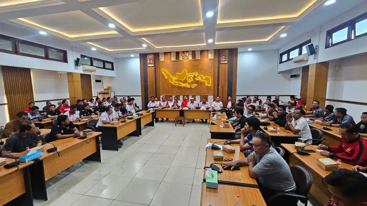 KONI Klungkung Kumpulkan Pengurus Cabor, Bahas Persiapan Porprov Bali 2025