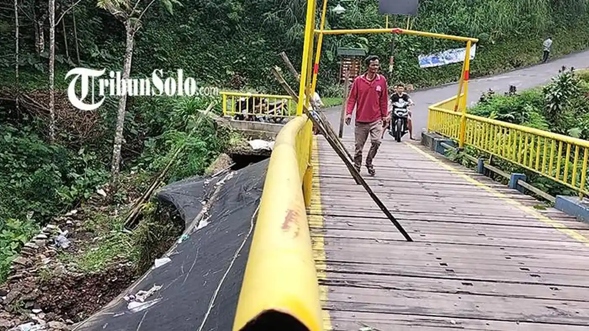 Bakal Mulus, Jembatan Nglurah Tawangmangu dan Jalan Kerjo - Gempolan Karanganyar Segera Diperbaiki