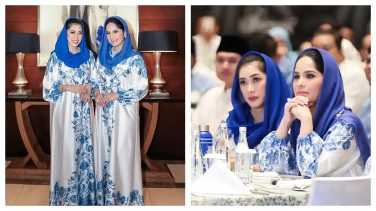 Potret Annisa Pohan dan Aliya Rajasa Tampil Kompak di Acara Buka Bersama, Pakai Baju Seragaman