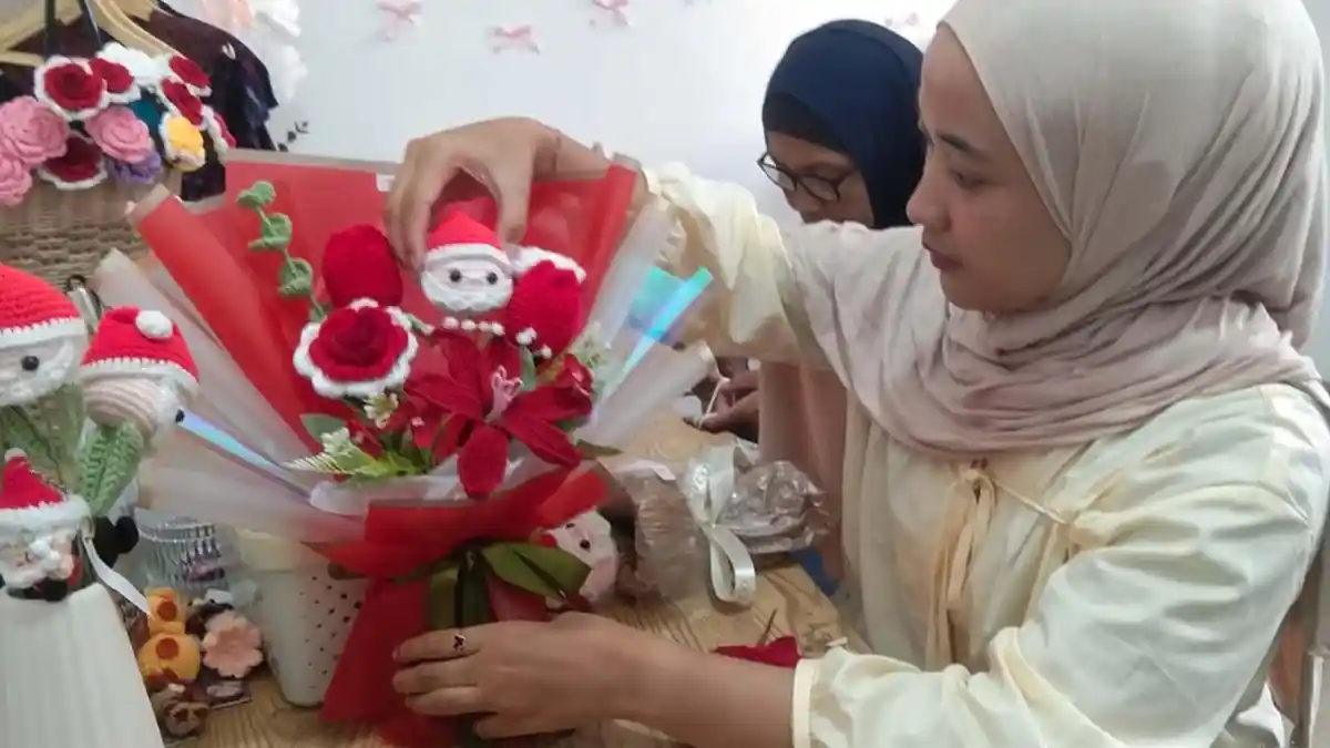 Kerajinan Boneka Rajut di Kota Malang Cocok Dijadikan Sebagai Kado Natal