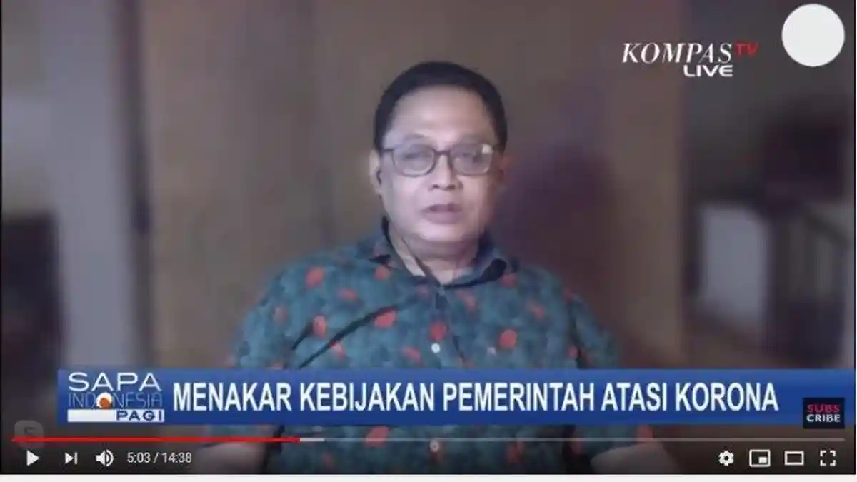 Tanggapi Penanganan Covid-19, Epidemiolog UI: Seakan-akan Pemerintah Tak Punya Koordinasi