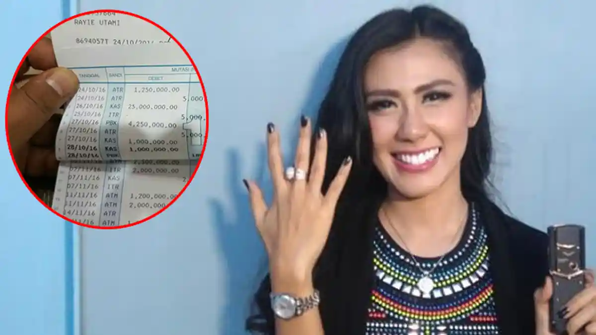Kekayaan Rey Utami - Ada Netizen Bongkar Isi Buku Tabungan Istri Putra Benua, Saldonya Wow!