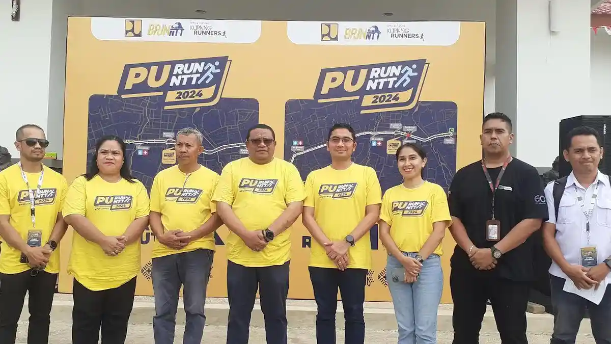 BPJN NTT Gelar PU Run 2024 Sambut Hari Jalan dan Hari Bakti PU ke-79