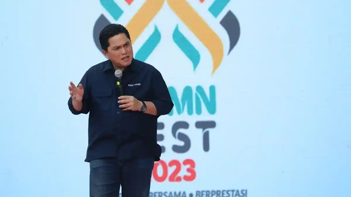 MIND ID Ngotot Caplok Saham Vale, Erick Thohir: BUMN Punya Duit Loh