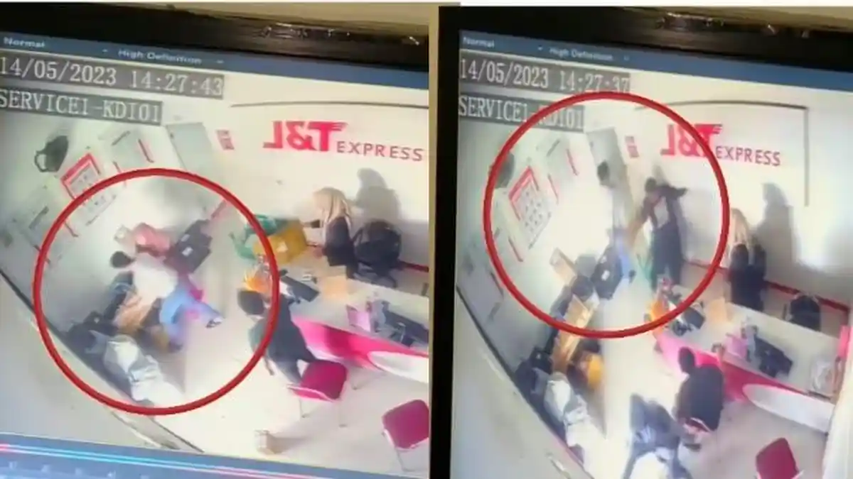 Pria di Kendari Sultra Mengamuk Pakai Parang di Kantor Pengiriman Barang, Tersinggung Karena Ditegur