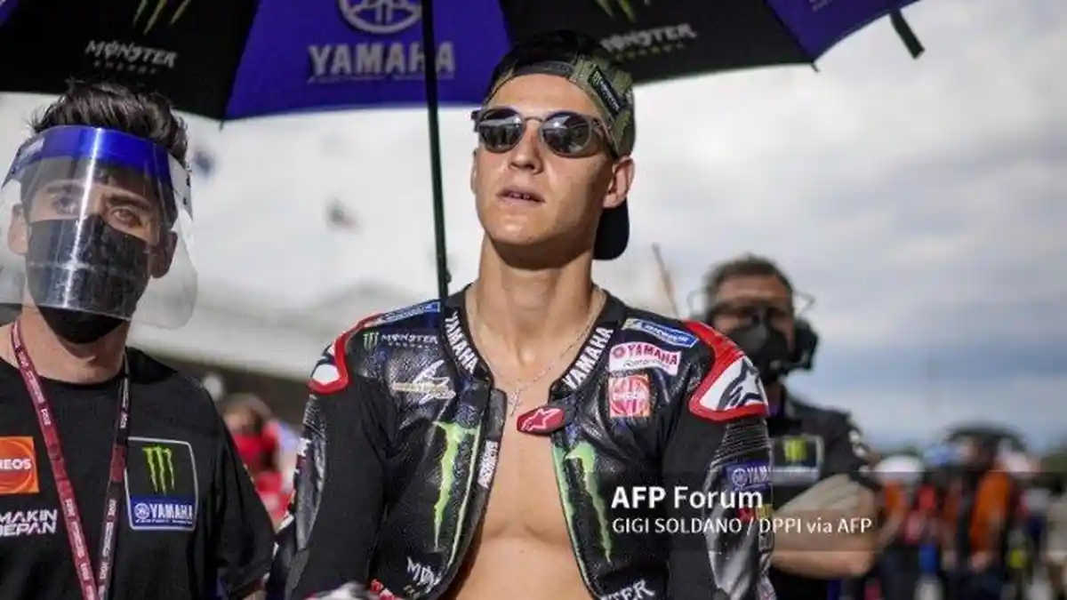 JADWAL MotoGP 2021 Jerman, Penyebab Fabio Quartararo Kena Penalti 3 Detik