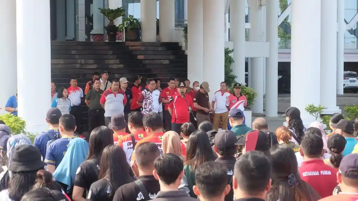 HUT Ke-24 Pemda Landak, Pj Bupati Samuel: Anggaran Diprioritaskan Untuk Pembangunan