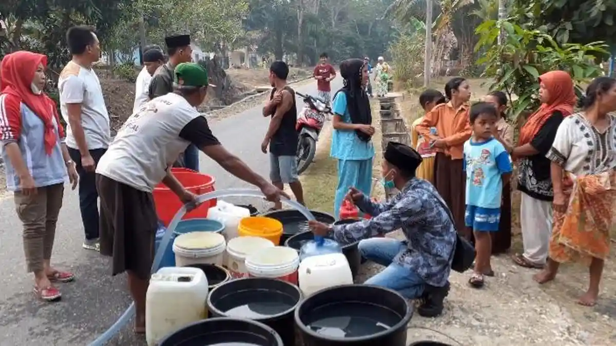 Kemarau, Krisis Air di Singkut, Sarolangun, Warga Beli Air dengan Harga Mahal