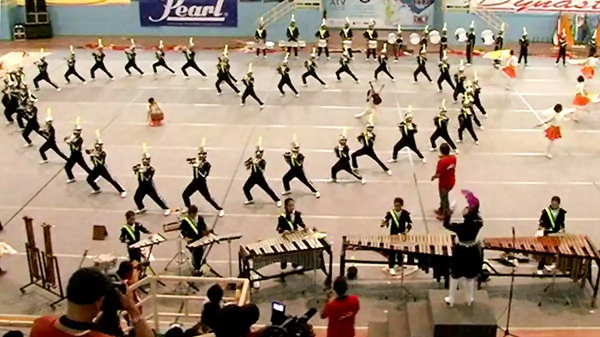 Marching Band Balagana SD Saraswati 1 Denpasar Boyong Piala Presiden