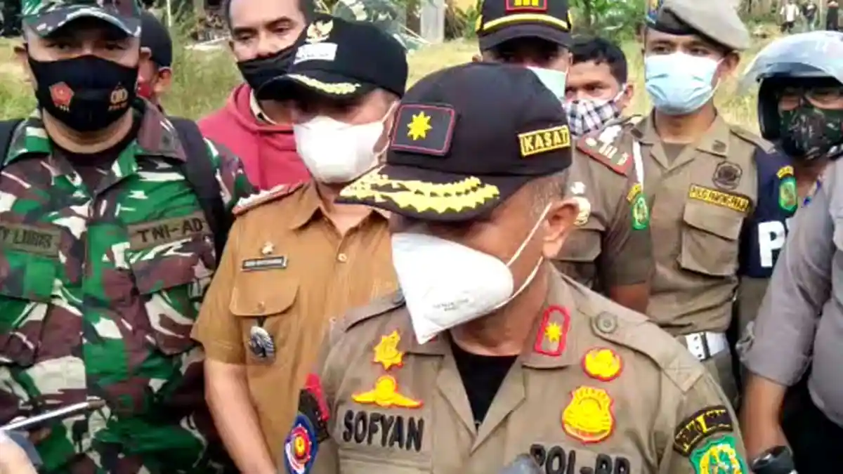 Seorang Personil Satpol PP Medan Terluka Setelah Terlibat Bentrok dalam Eksekusi Lapangan Gajah Mada