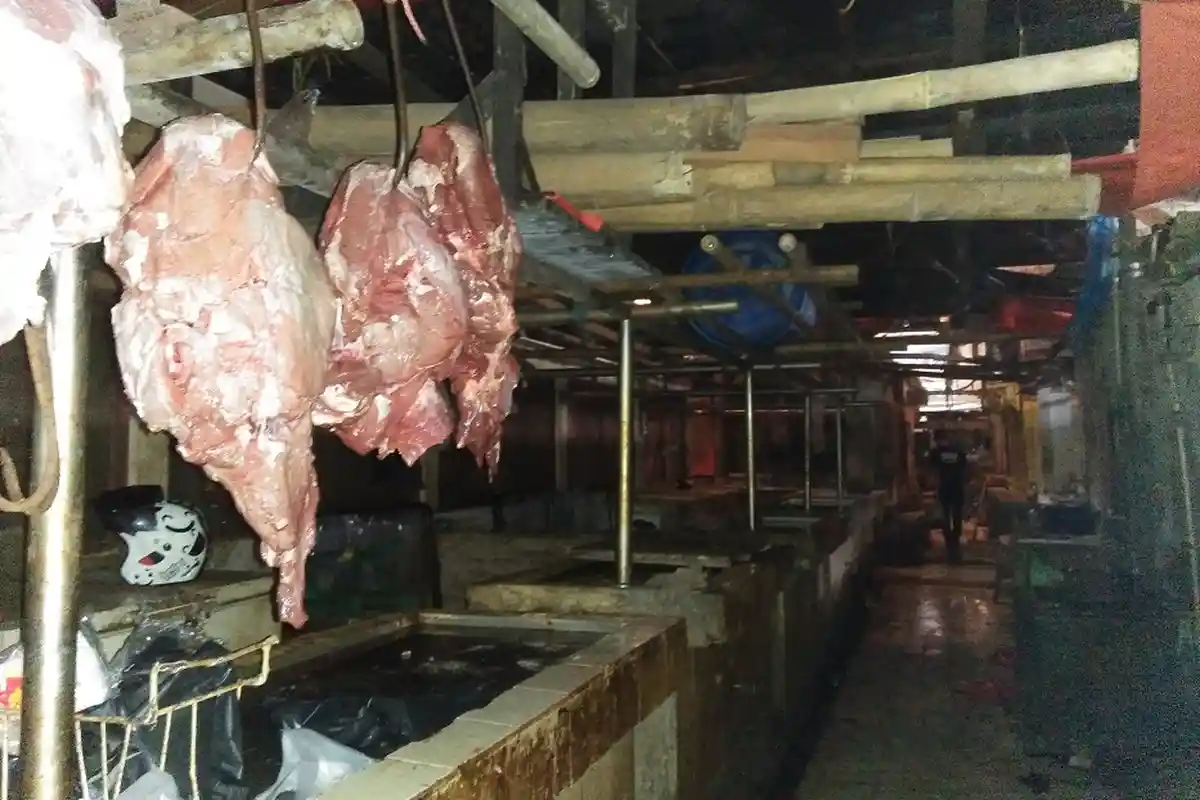 Harga Naik Stok Terbatas, Pedagang di Pasar Rangkasbitung Lebak ini Hanya Jual 3 Kg Daging Sapi