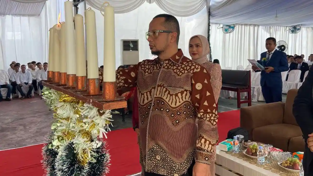 Penuh Sukacita, Lapas Labuhan Ruku Kanwil Gelar Perayaan Natal Bersama Warga Binaan