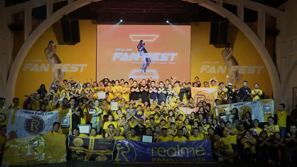 Ratusan Penggemar Realme Meriahkan Realme Fan Fest 2019