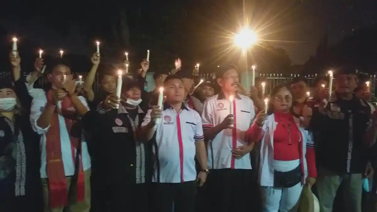 ORANG BATAK di Kota Medan Janji Kembali Turun ke Jalan Doakan Brigadir J