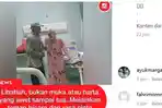 Video Viral Instagram, Kakek Renta Bantu Istri Berjalan, Sabar Pakaikan Sendal Jepit