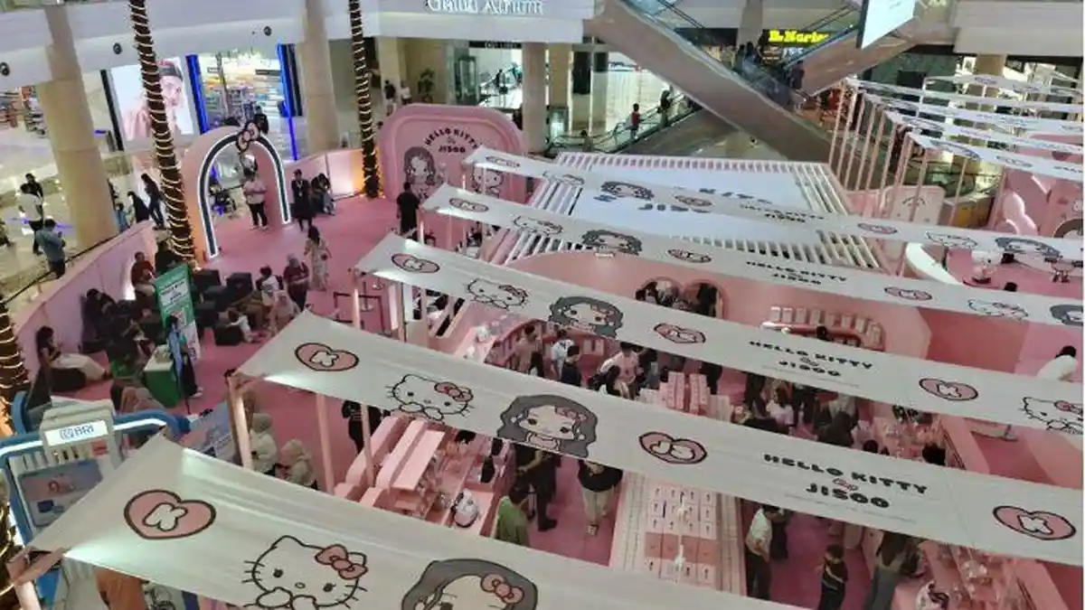 Pop Up Store Hello Kitty x Jisoo Hadir di Mall Kokas, Ada Merchandise Limited dan Cashback BRI