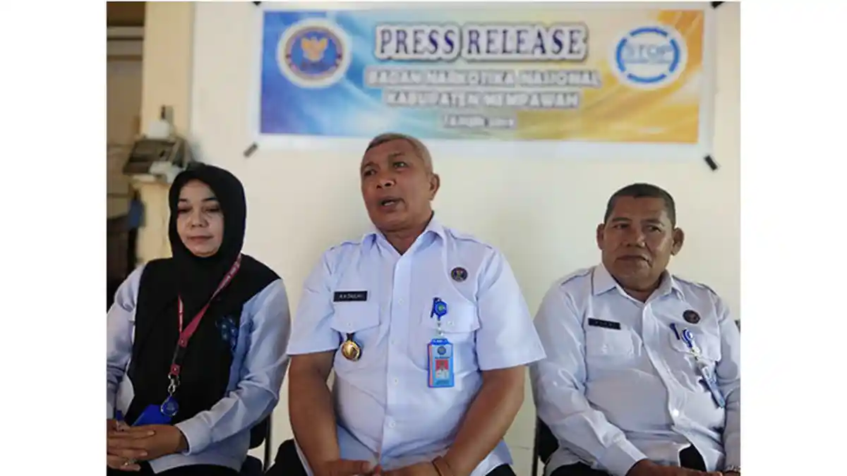 BNN Mempawah Akan Bekerja Sama dengan Polisi Tangani Kasus Narkotika Anak Bawah Umur
