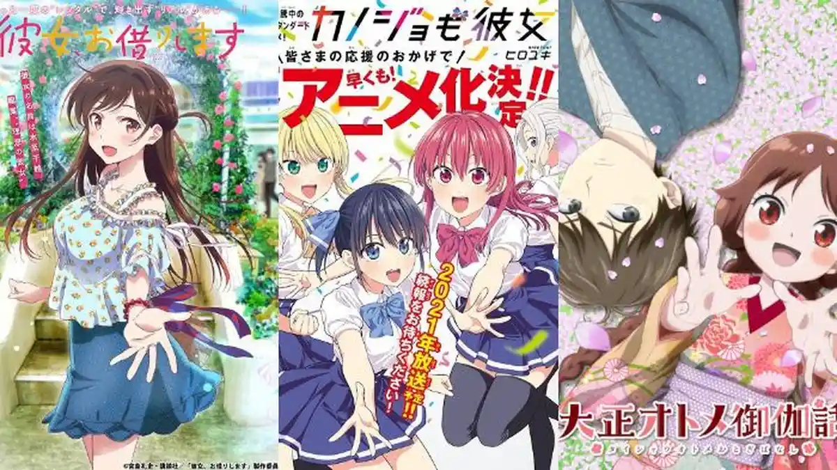 4 Serial Anime Genre Slice of Life Recommended yang Tayang selain di anoBoy: Ada Rent a Girlfriend