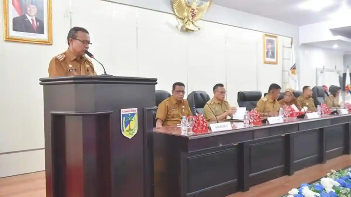 Gubernur Sulteng Pimpin Rapat Evaluasi Pengawasan Realisasi APBD 2024