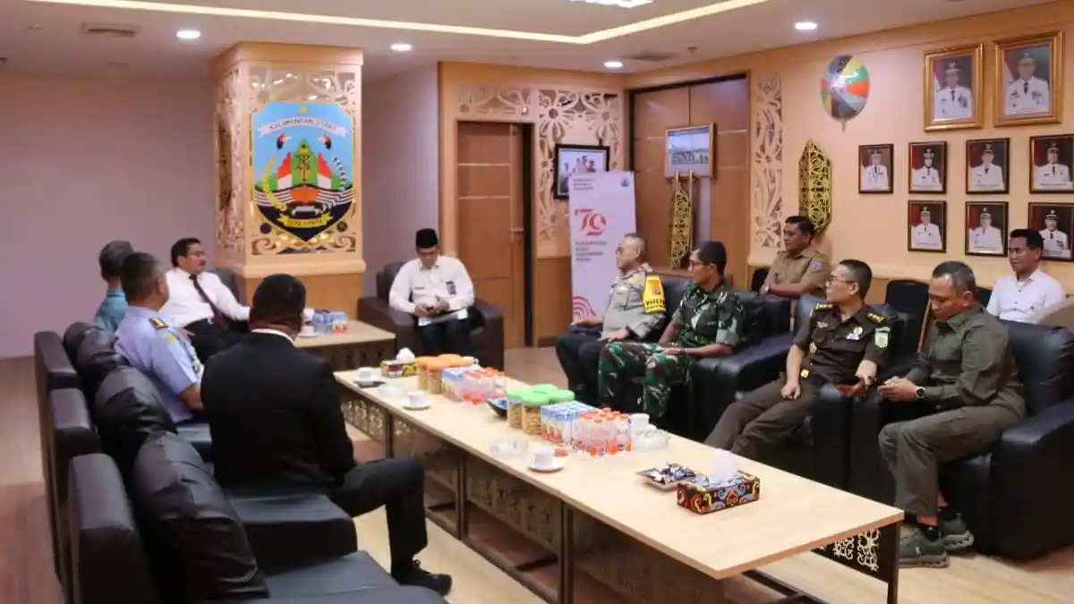 Pjs Gubernur Kaltara Gelar Pertemuan dengan Forkopimda, Berikut Poin Pembahasannya