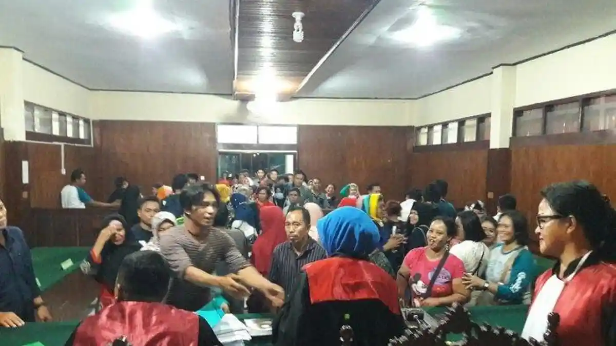 Ratusan Eks Karyawan PT Delta Pacific Indo Tuna Menangkan Gugatan