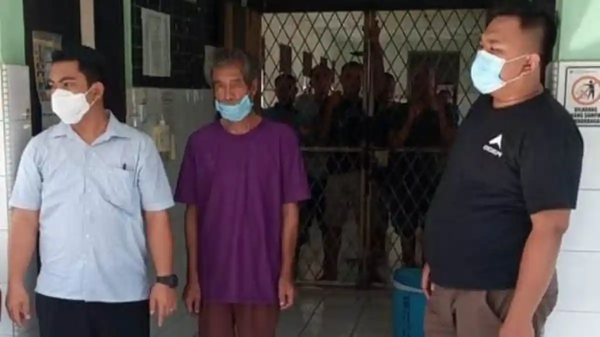 Gelandangan yang Bunuh Owen, Pengusaha Toko Besi di Siantar Dibawa ke RSJ