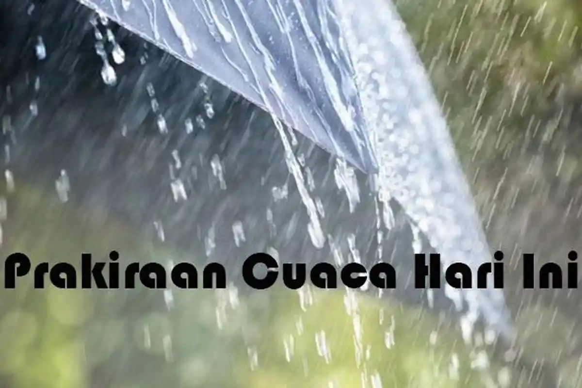 Cuaca Hari Ini Sabtu 13 Januari 2024, Info BMKG 24 Wilayah Potensi Dilanda Hujan