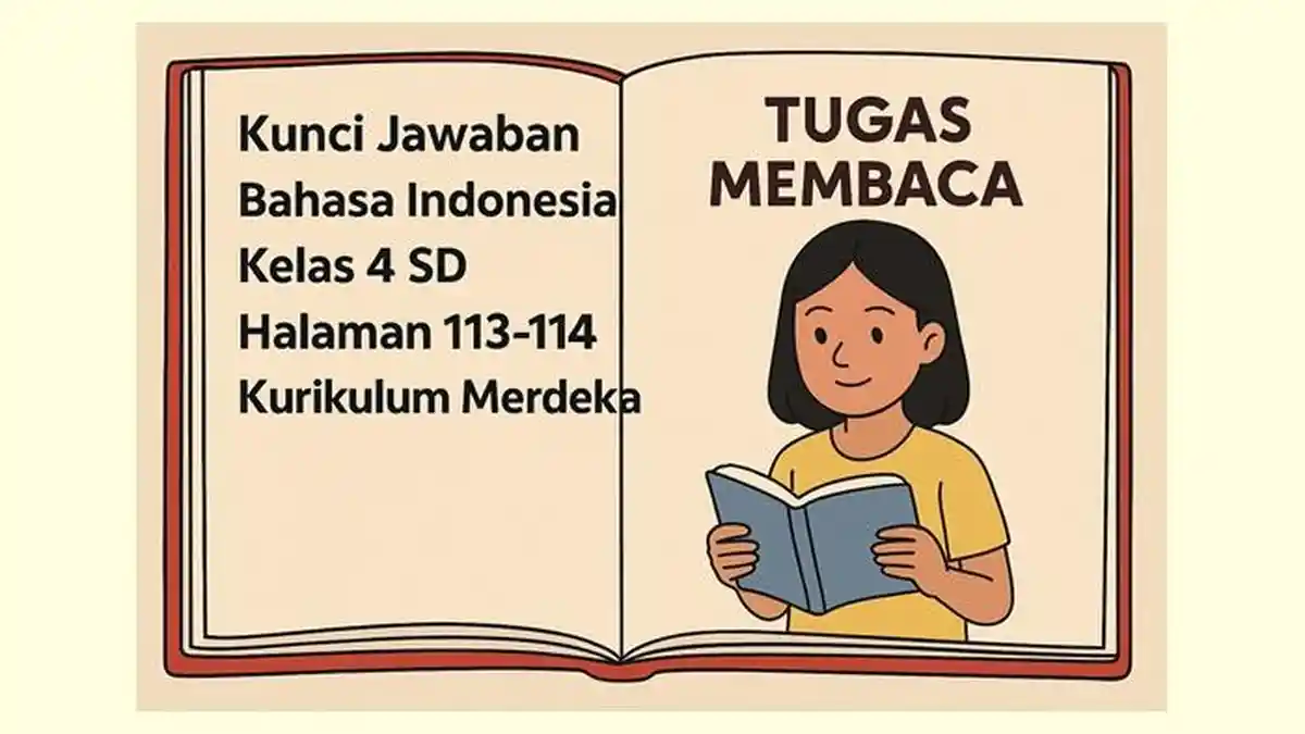 Kunci Jawaban Bahasa Indonesia Kelas 4 SD Halaman 113-114 Kurikulum ...