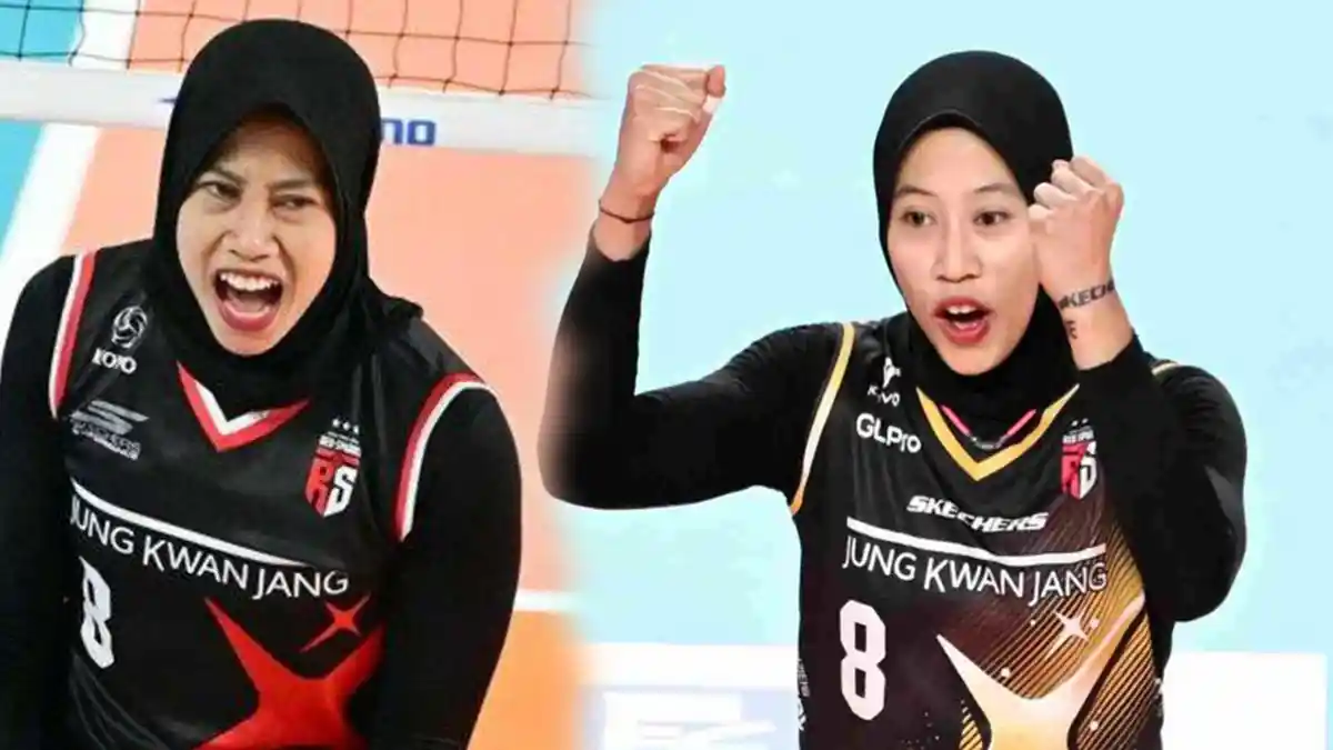 Duet Megawati Hangestri dan Bukilic Bawa Red Sparks Bungkan Hi-Pass 3-0