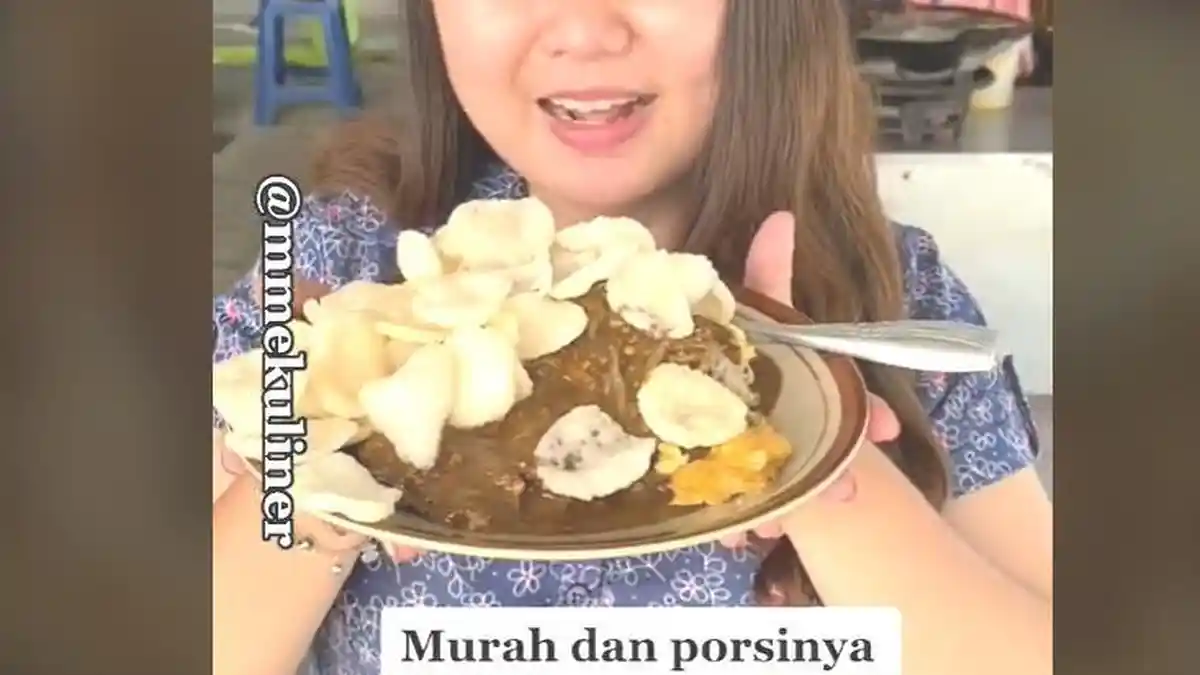 Video Viral TikTok,Makan Siang di Sidoarjo, Jawa Timur,Tahu Tek Cak Wi