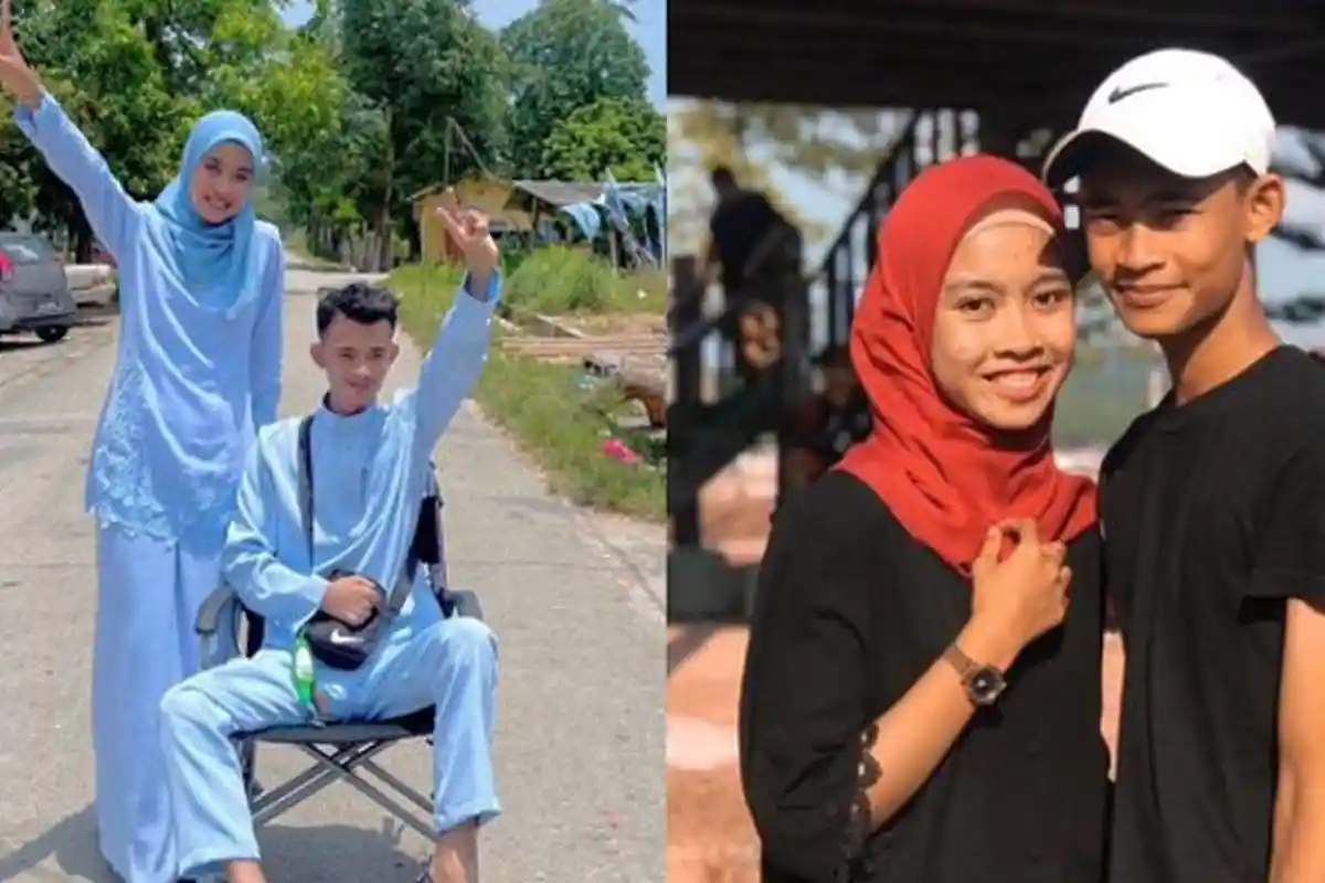 Pacar Kecelakaan dan Harus Pakai Kursi Roda, Gadis Setia Dampingi, Sampai Bantu Biaya Pengobatan